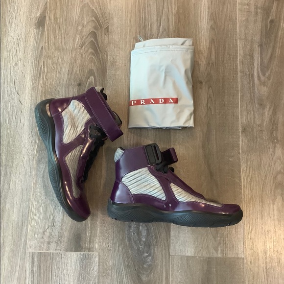 Men Shoes Prada America's Cup - Prada size 5, US 6 - Picture 1 of 5